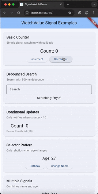 SignalsWatch Example