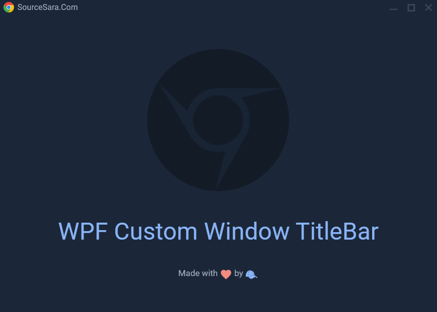 WPF Custom Window
