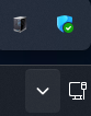 Screenshot: System Tray Icon — showing the right-click context menu with all available options