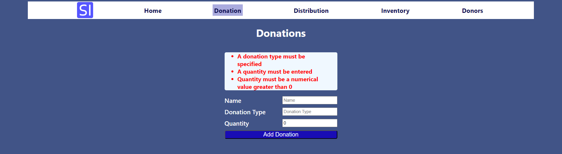 Shelter-donation-page-with-errors