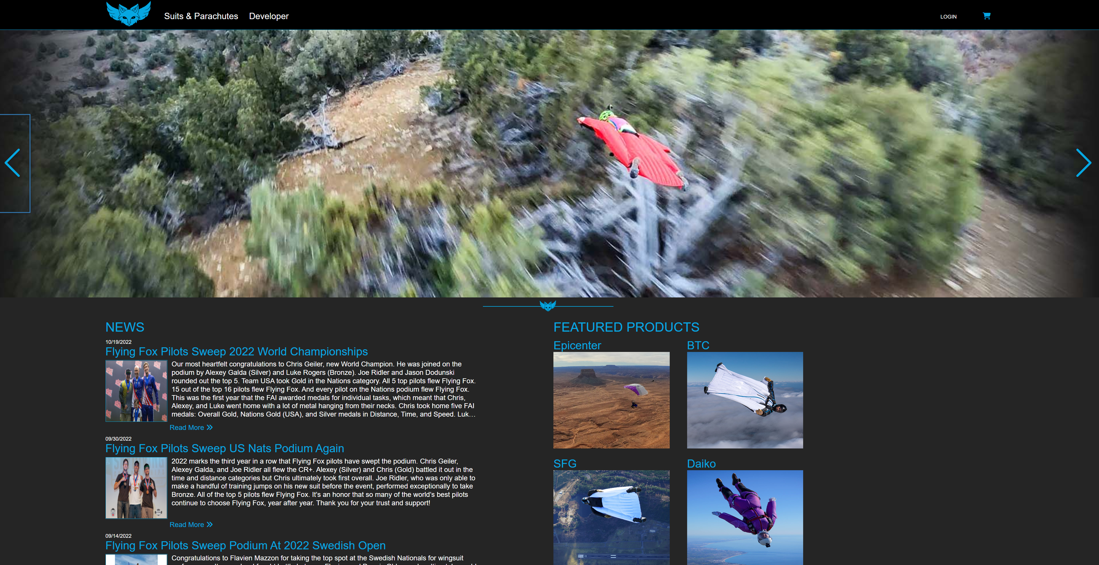 FlyingFox-home-page