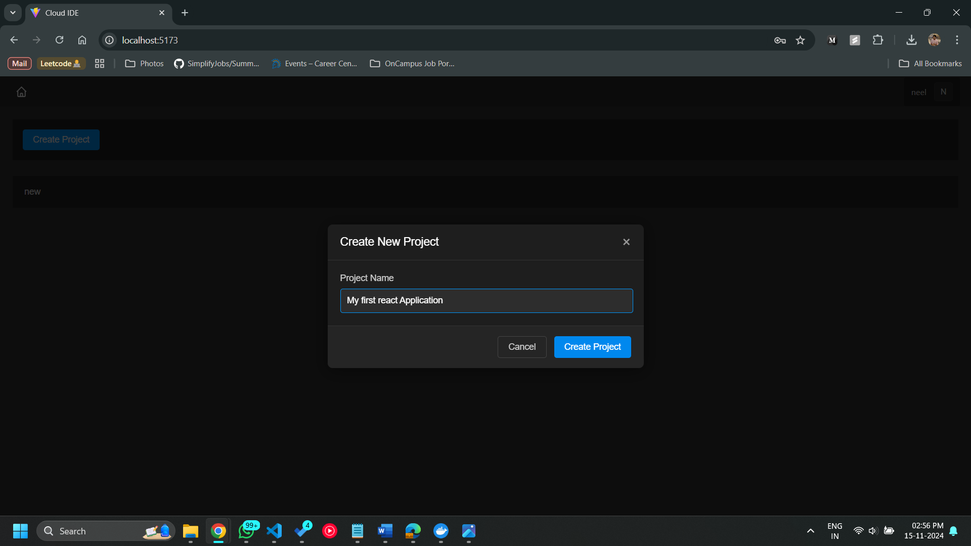 GitHub - SpartaNeel1010/CLOUD-IDE: The Cloud IDE is an online ...