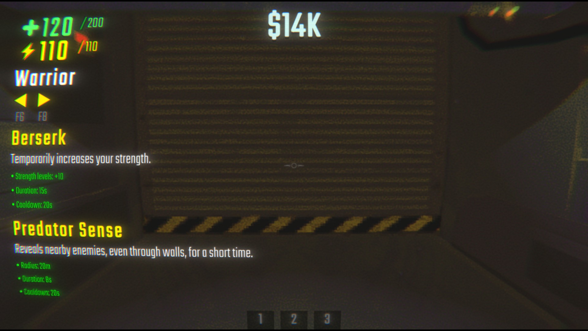 Class Selection HUD