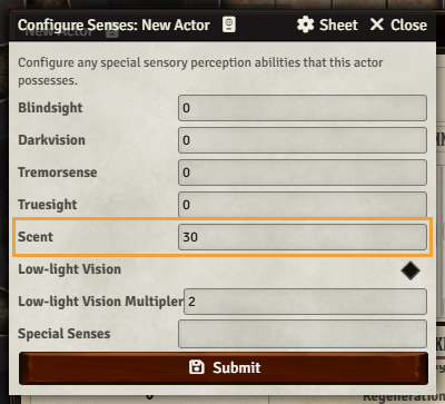 D35E actor Scent sense editor