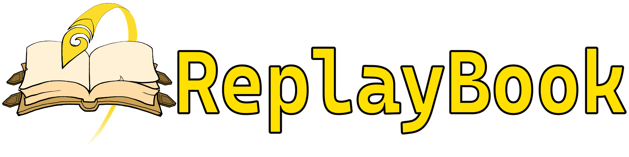 ReplayBook Logo Banner Image