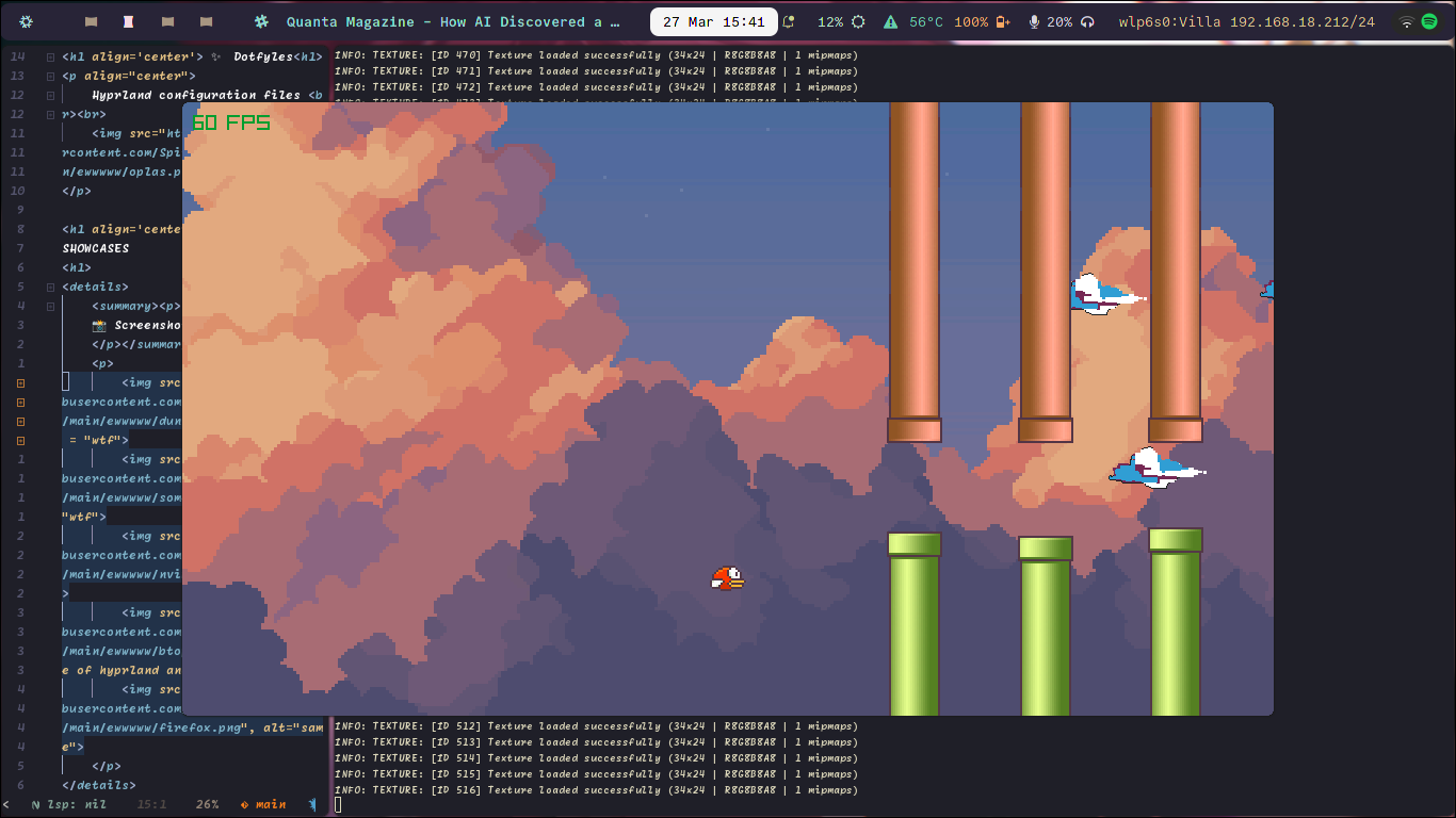GitHub - SpitfireGG/GOflappy: Flappy bird clone written in go raylib ...