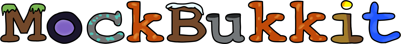 MockBukkit logo (design by HuffleAnimations)