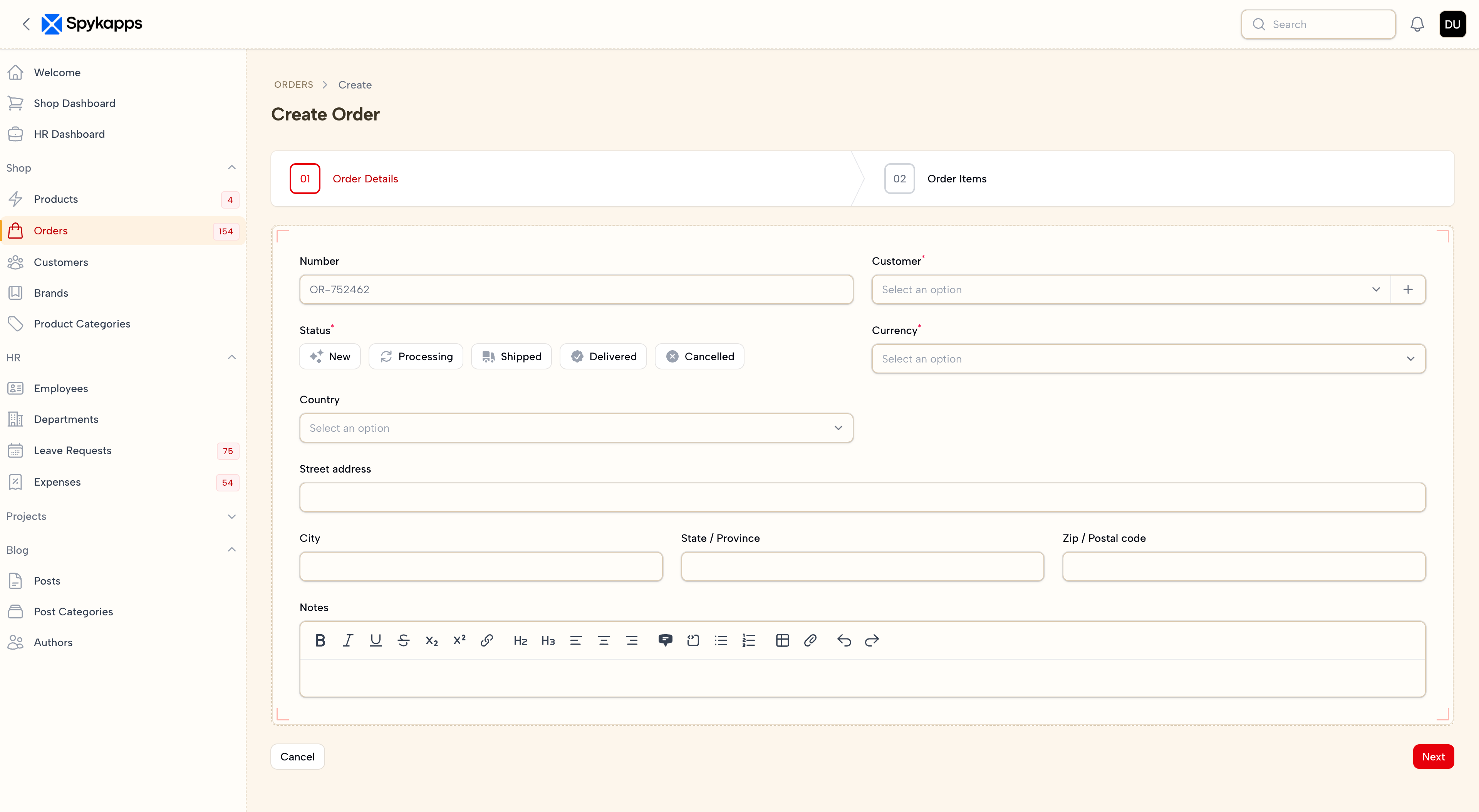 Form View