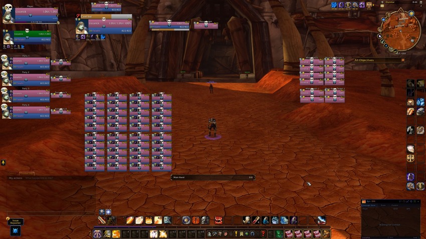 All frames in config mode