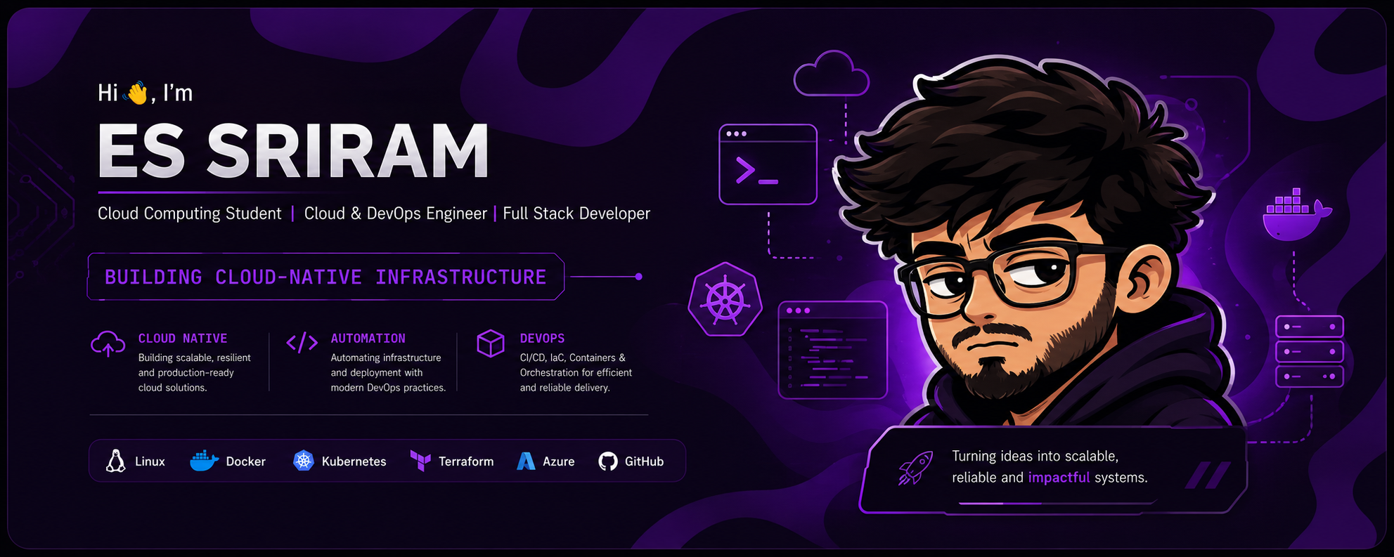 ES Sriram — Cloud & DevOps Engineer