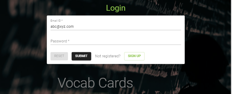 Login