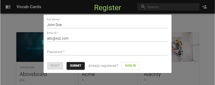 Register