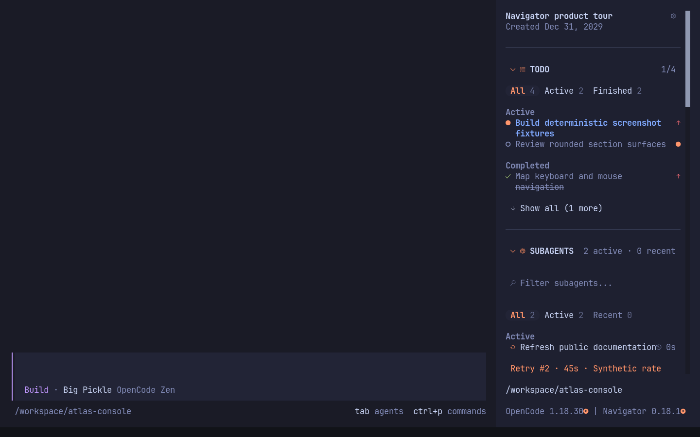 OpenCode Navigator