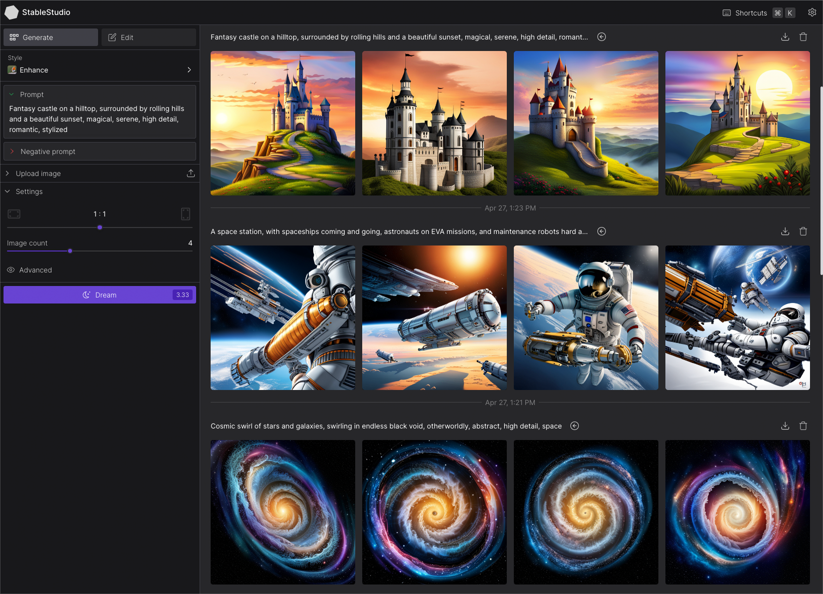 StableStudio の紹介画像 2