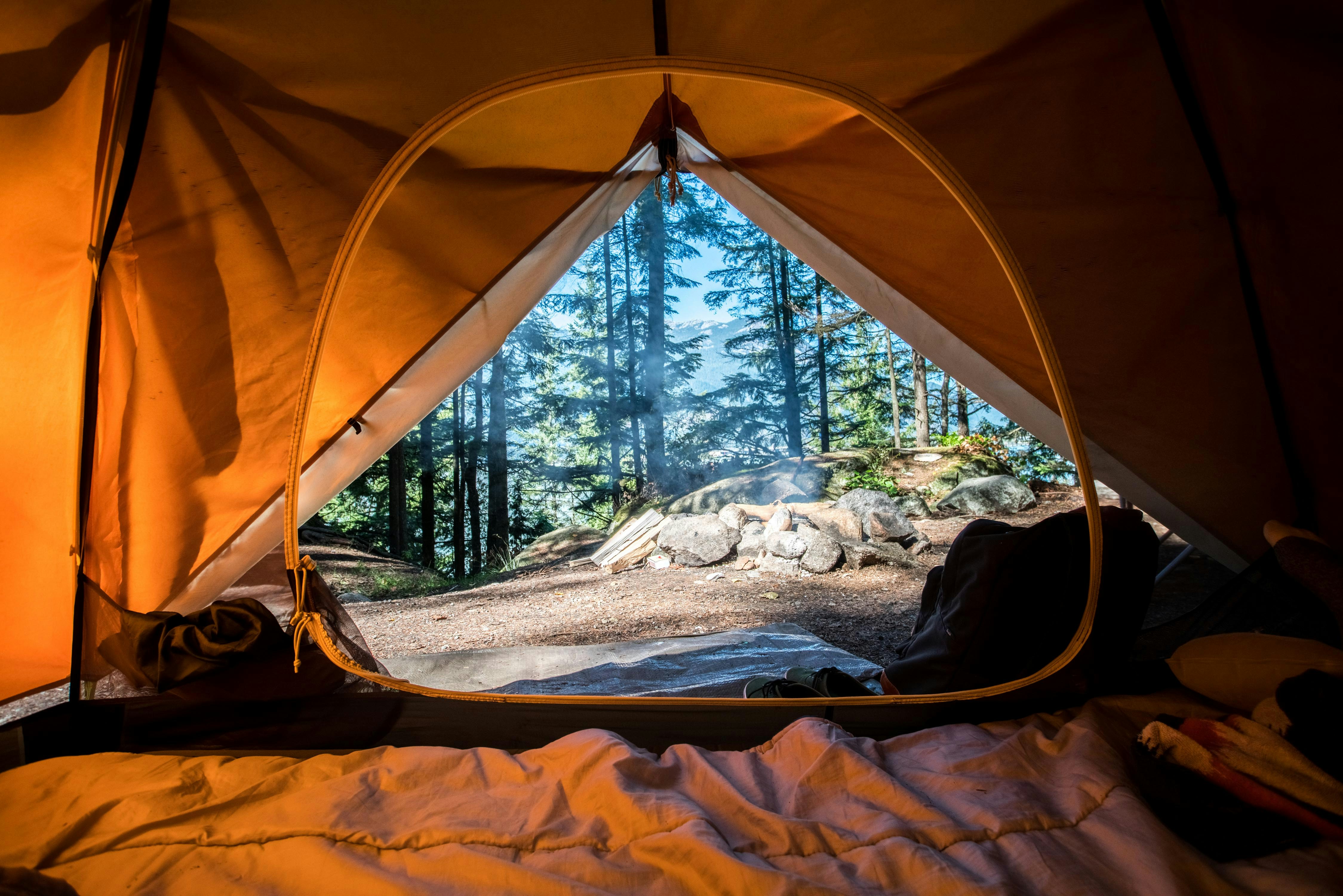 Camping in BC mountains