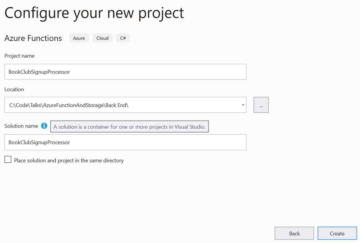 Visual Studio 2019 Configure The Project