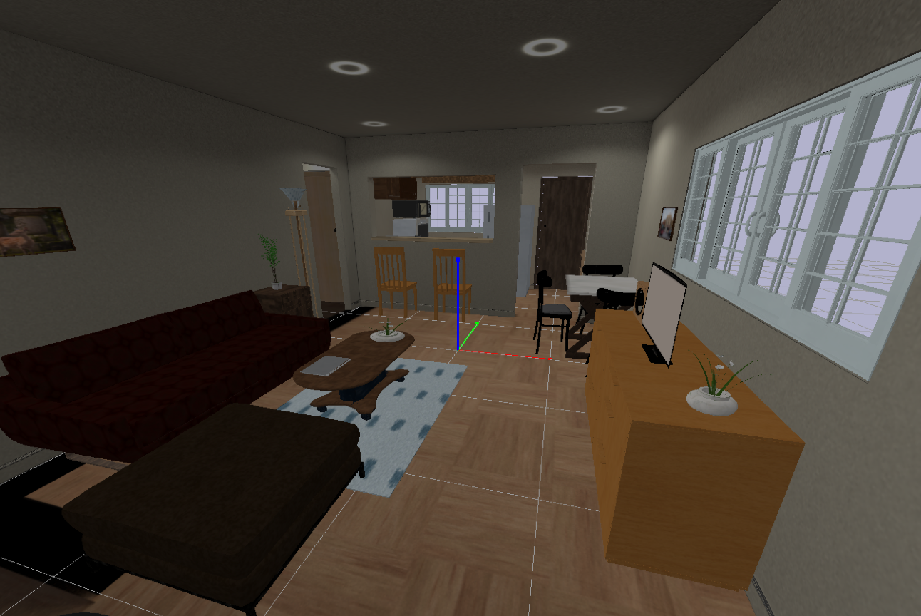 iGibson interactive household scene for embodied AI and robot learning