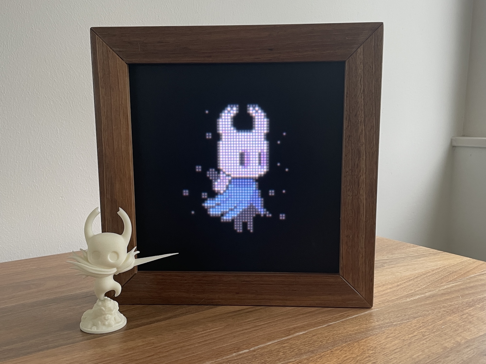 Retro Frame photo showing Hollow Knight