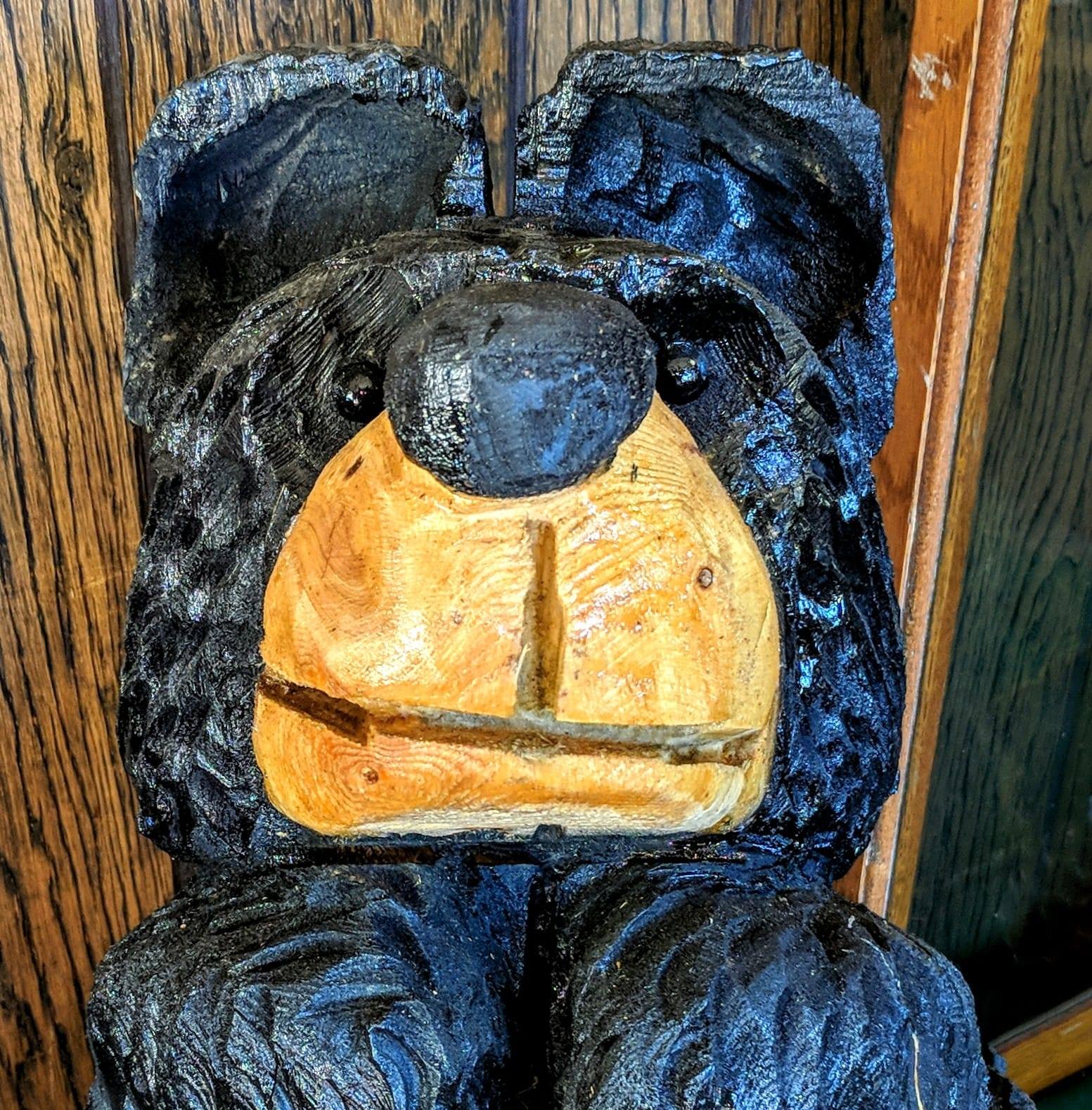 Carved bear