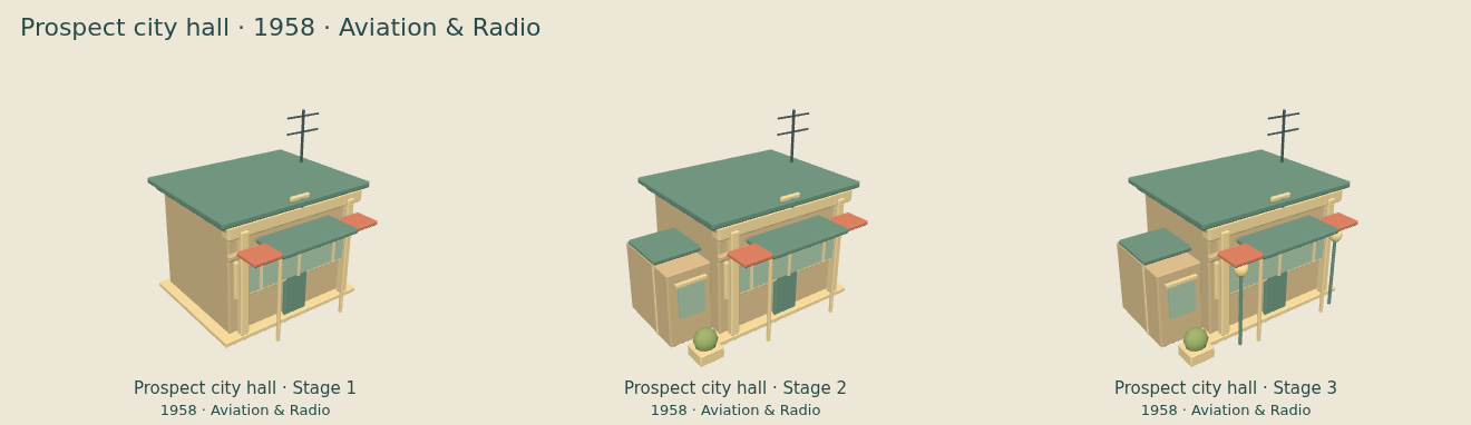 Prospect city hall — Aviation & Radio upgrade comparison