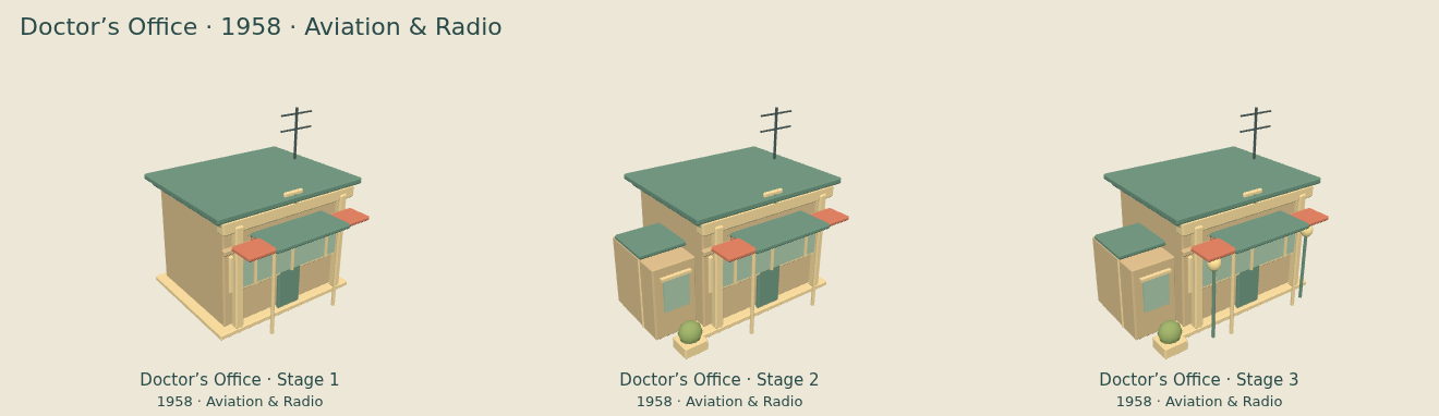 Doctor’s Office — Aviation & Radio upgrade comparison