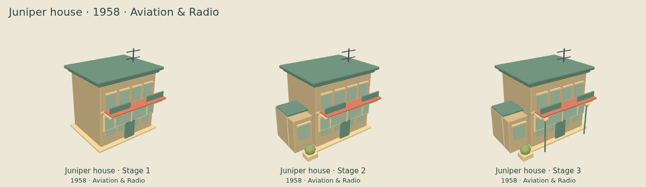 Juniper house — Aviation & Radio upgrade comparison