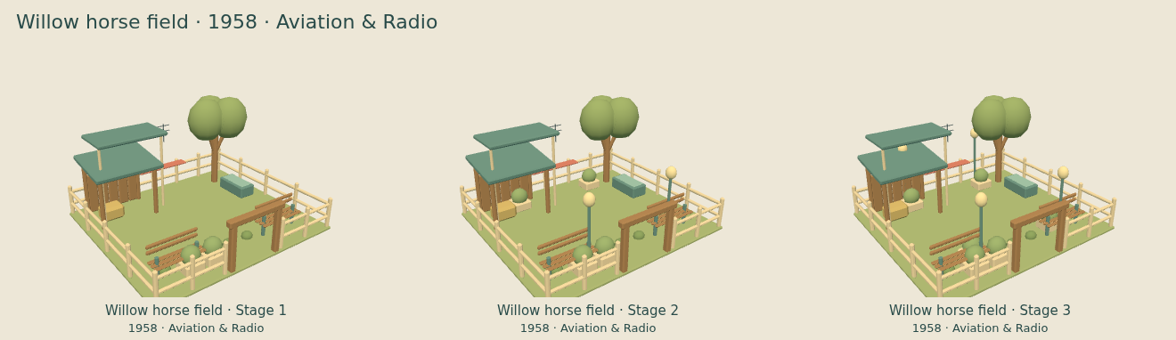 Willow horse field — Aviation & Radio upgrade comparison