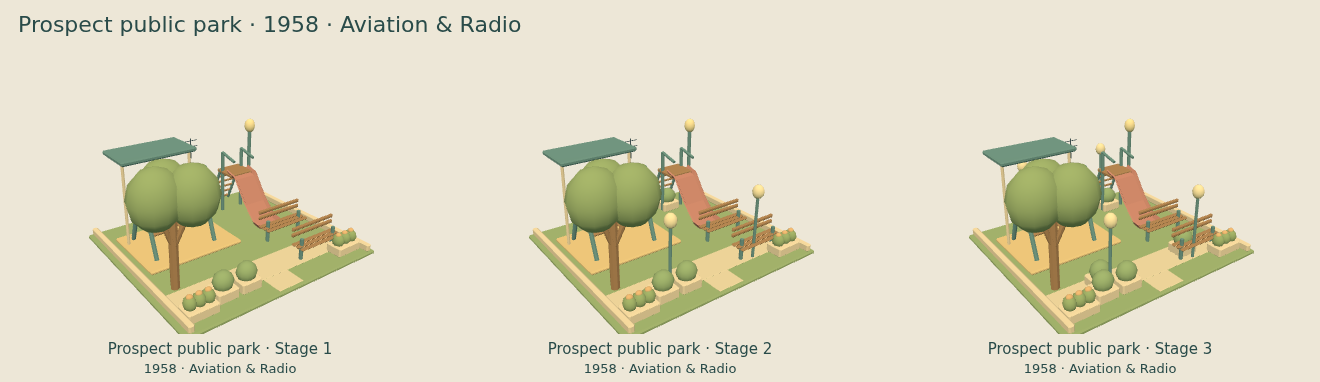 Prospect public park — Aviation & Radio upgrade comparison