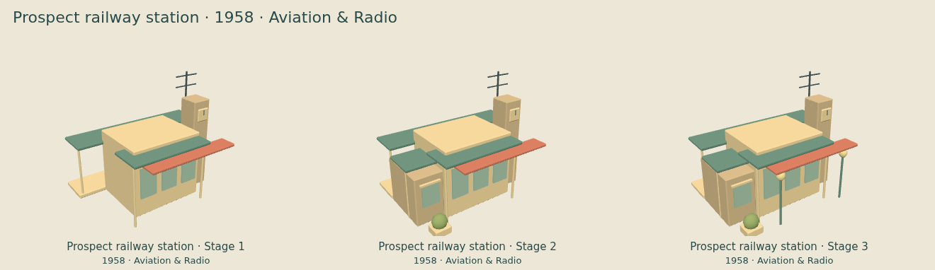 Prospect railway station — Aviation & Radio upgrade comparison