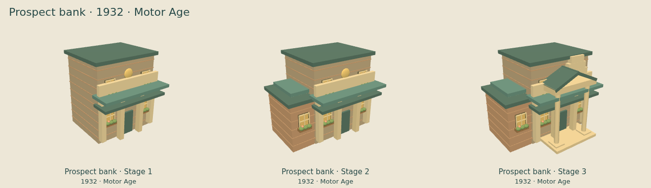 Prospect bank — Motor Age upgrade comparison