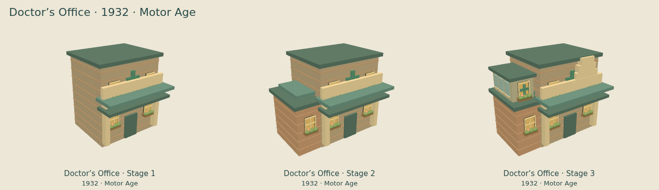 Doctor’s Office — Motor Age upgrade comparison