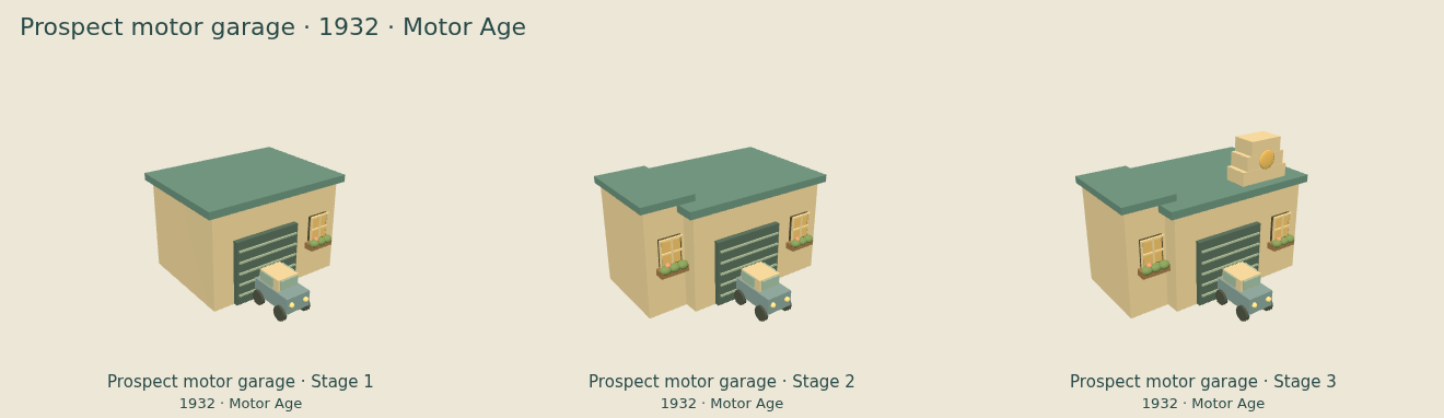 Prospect motor garage — Motor Age upgrade comparison