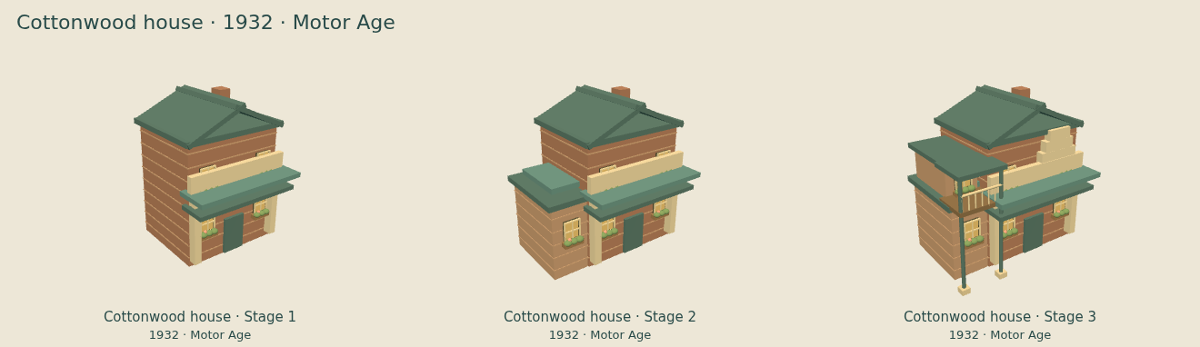 Cottonwood house — Motor Age upgrade comparison