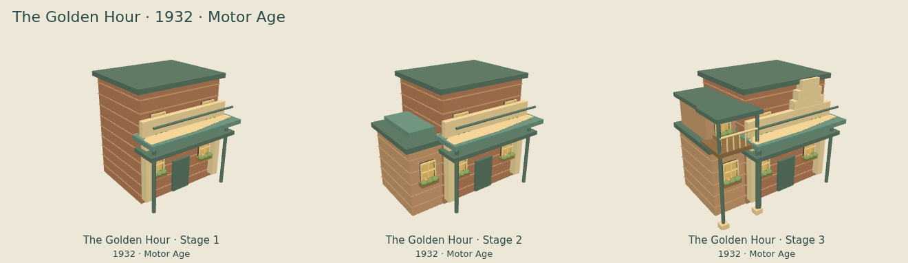 The Golden Hour — Motor Age upgrade comparison