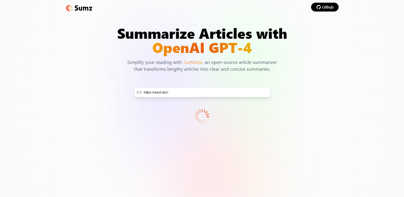 Generate Article Summary