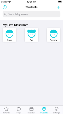Students Screen View