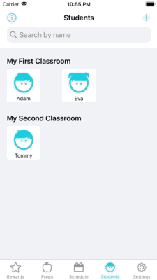 Students Screen Context Menu