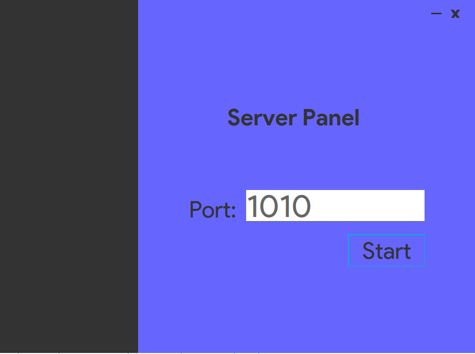 Server Panel