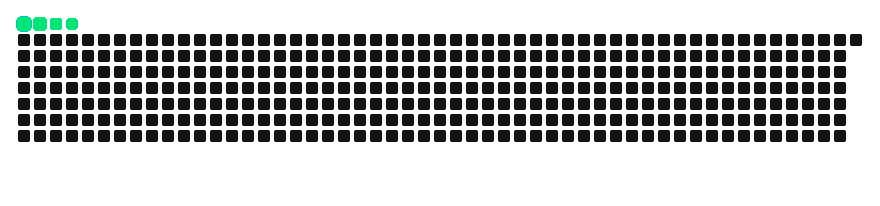 GitHub Contribution Grid Snake Animation
