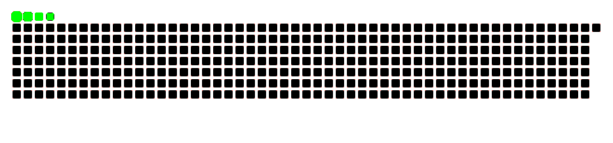 GitHub Contribution Grid Snake Animation