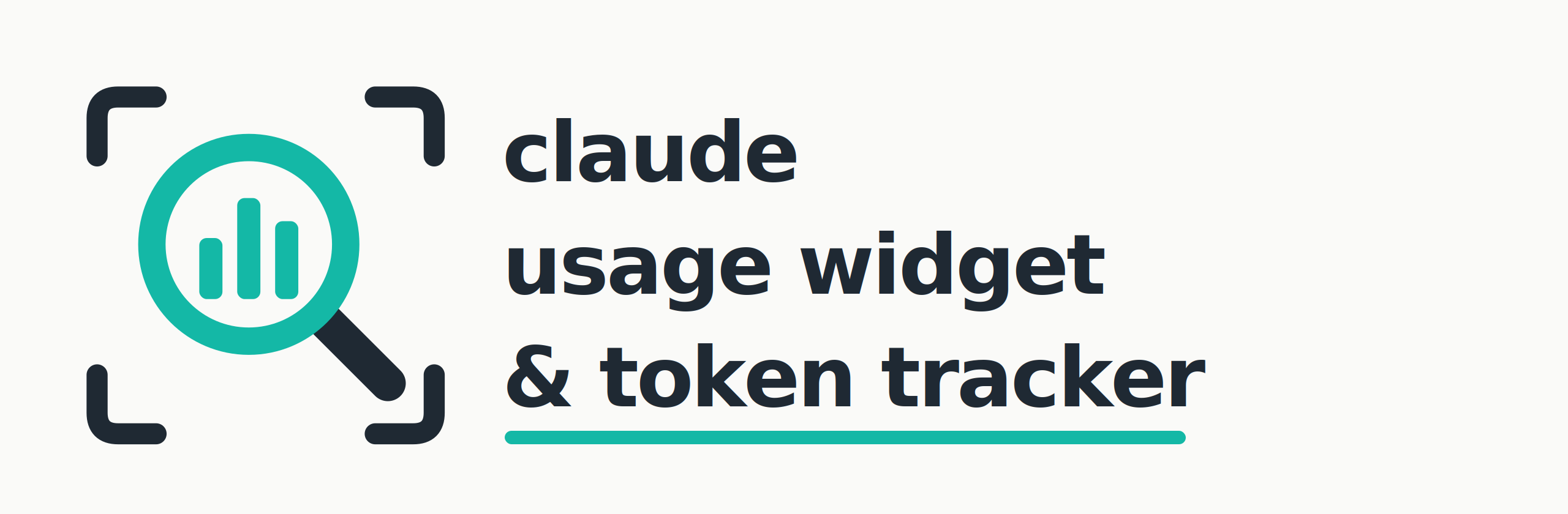 Claude Usage Widget & Token Tracker