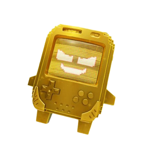 Gold 8-Bit Sprite