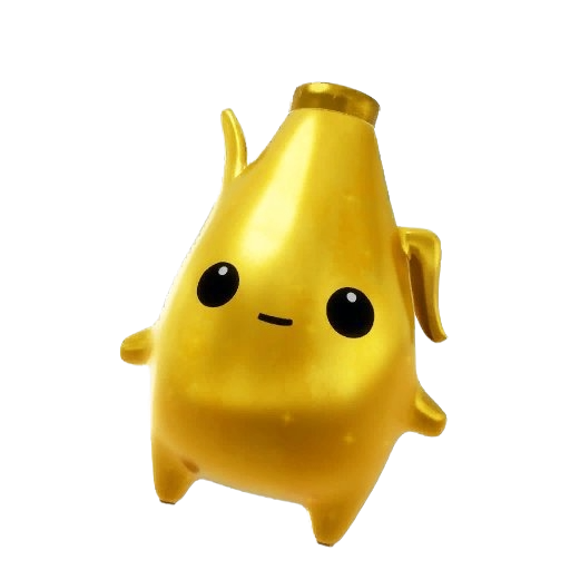 Gold Peeky Peely Sprite