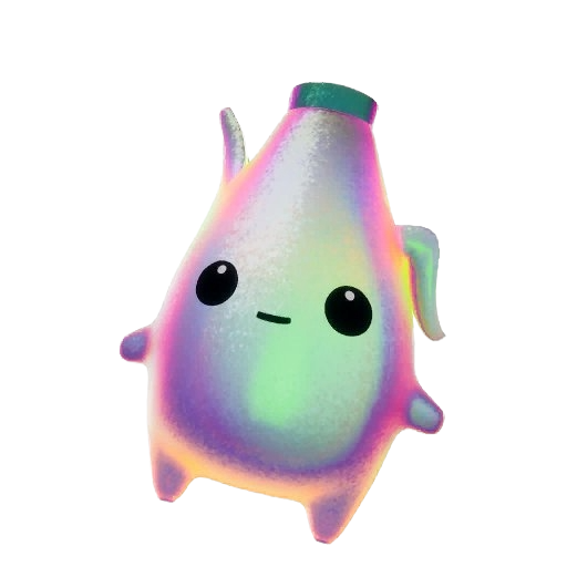 Holofoil Peeky Peely Sprite