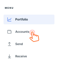 Select Accounts Pane