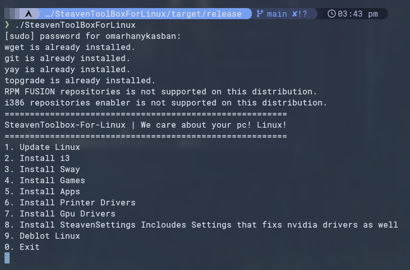 SteavenToolBoxForLinux