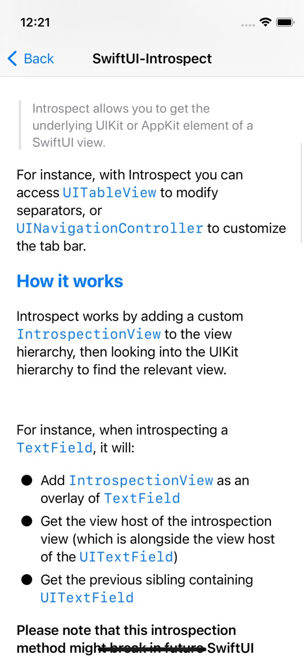 Markdown Text Screenshot