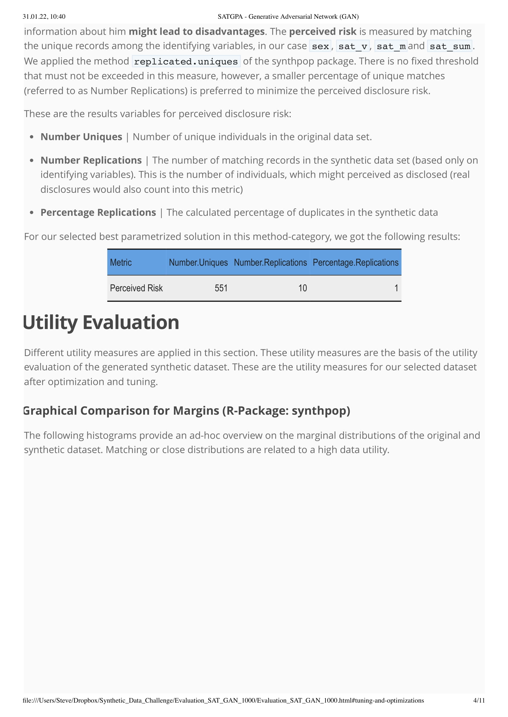 Output Example