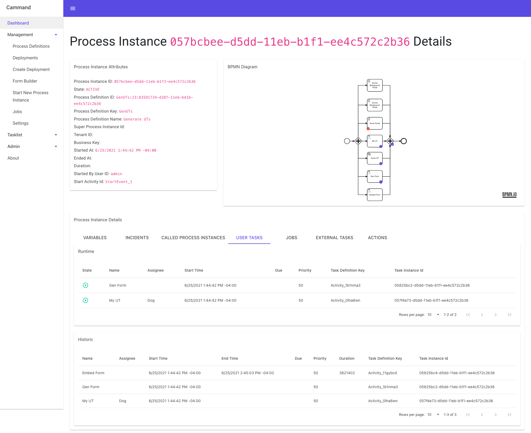 Process Instance