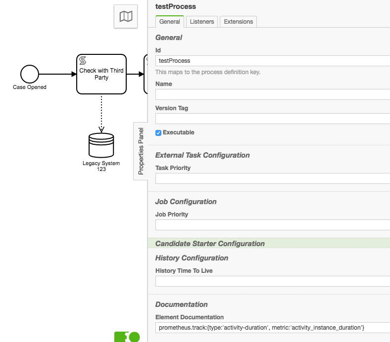 bpmn wide tracking